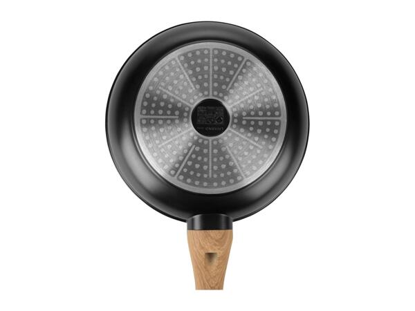 Livarno Home 24cm Cast Aluminium Frying Pan - Black