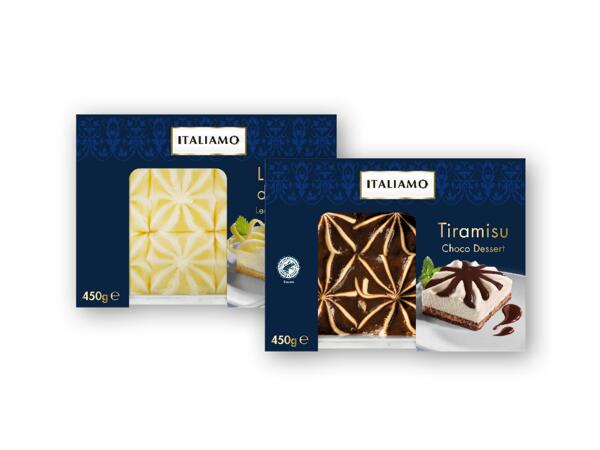 Lemon or Tiramisù Choco Dessert