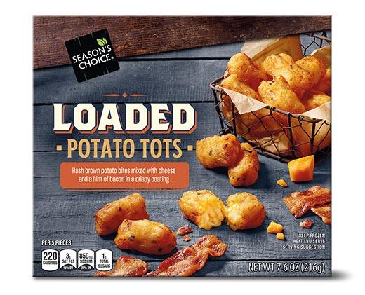 Season's Choice Cheesy Jalapeno or Loaded Tots