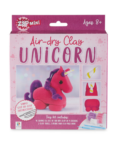Clay Unicorn Craft Book And Kit