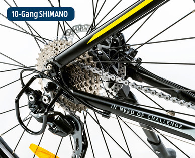 INOC E-Mountainbike mit Mittelmotor