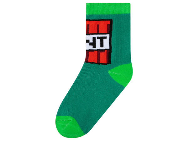Minecraft Chlapecké ponožky, 3 páry