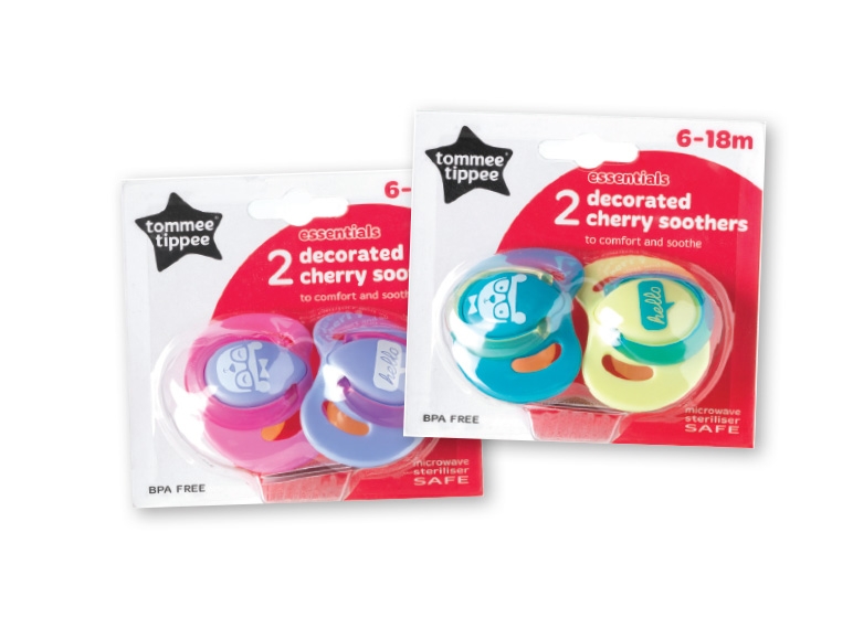 TOMMEE TIPPEE(R) Decorated Cherry Soothers