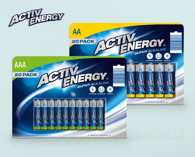 ACTIV ENERGY Batterie XXL-Packung