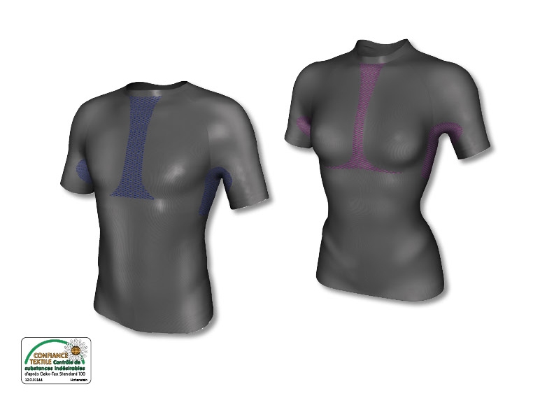 Tee-shirt fonctionnel en laine mérinos naturelle