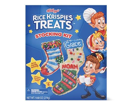 Kellogg's 
 Rice Krispies Treat Kit Holiday House or Christmas Stocking