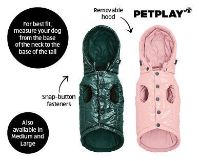 Dog Puffer Jacket – Medium or Large