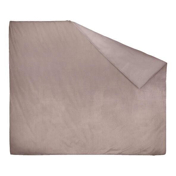 NOVITESSE(R) Housse de couette en velours, 2 pers.