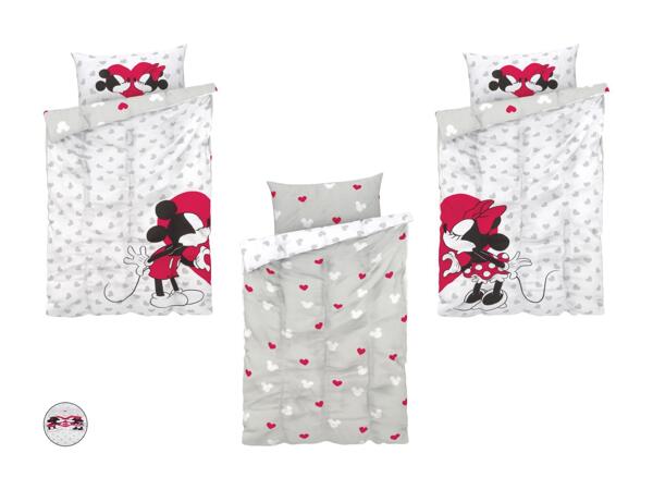 Parure de lit réversible en coton renforcé