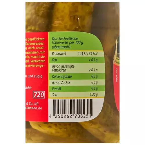 Gherkins 670g