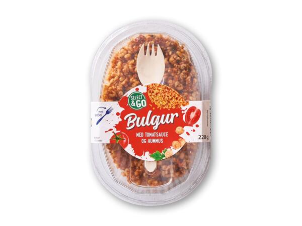 Couscous- eller bulgursalat