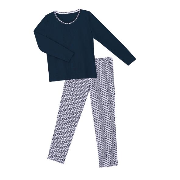 QUEENTEX(R) 				Pyjama für Damen