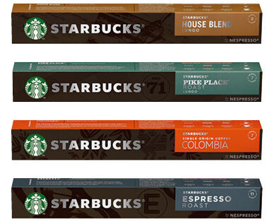 STARBUCKS(R) 
 CAPSULES DE CAFÉ