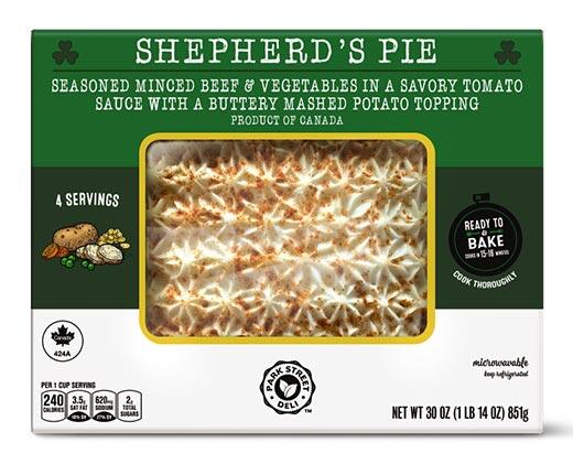 Park Street Deli 
 Shepherd's Pie