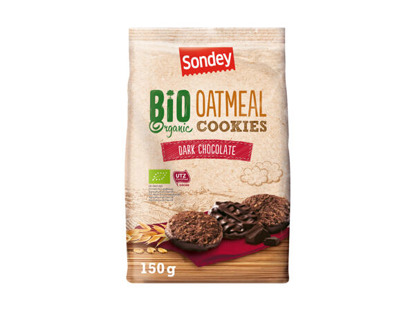 Mini cookies aux flocons d'avoine bio