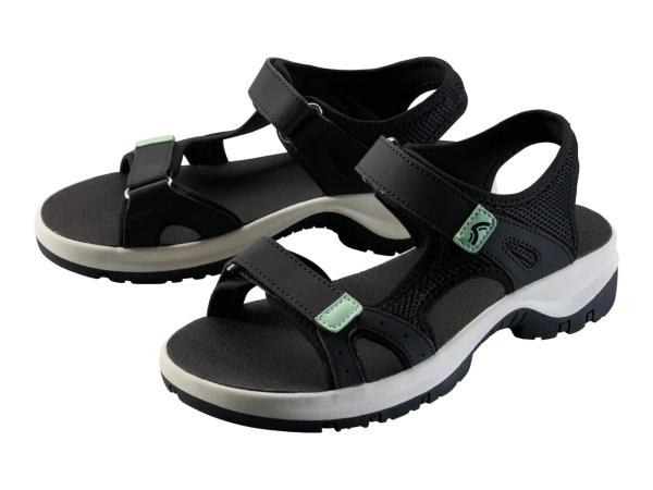 Ladies' Black Walking Sandals