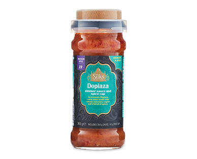 Silks Indian Simmer Sauces with Spice Cap 360g