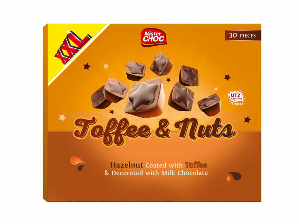Praline cu caramel și alune