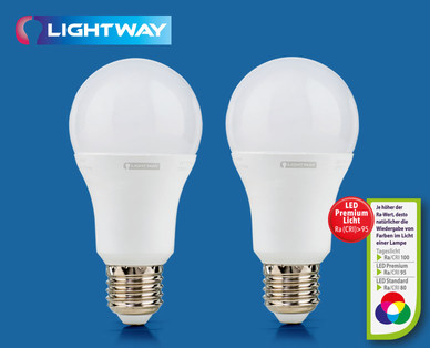 LIGHTWAY LED-Leuchtmittel, dimmbar