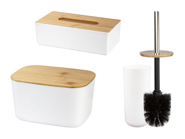 Brosse WC/​boîte à mouchoirs/​boîte de rangement