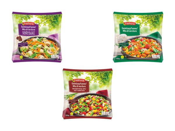Poêlée de légumes assaisonnés