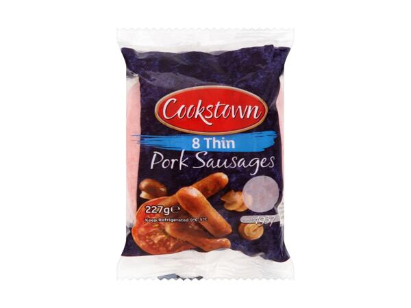 Cookstown Thin Pork Sausages