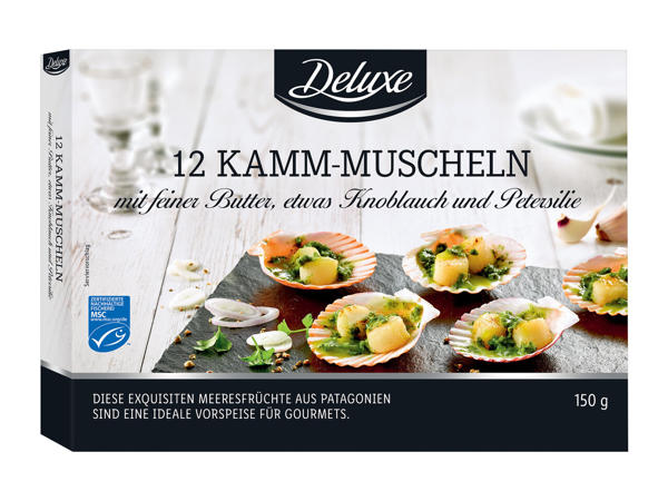 DELUXE 12 Kamm-Muscheln