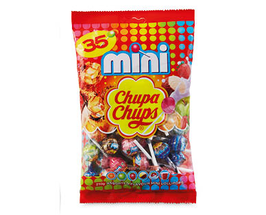 Chupa Chups Mini 210g or Mentos Mini Rolls 250g