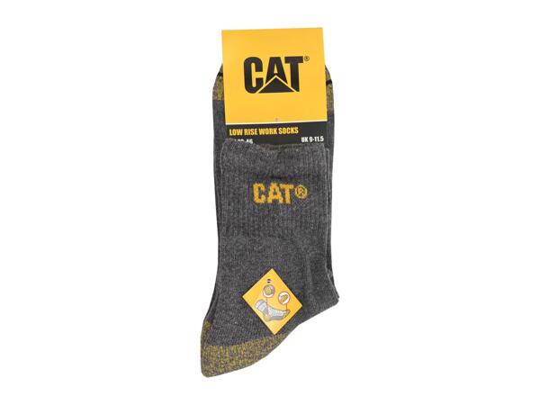 Caterpillar Men's Work Socks - 3 Pairs