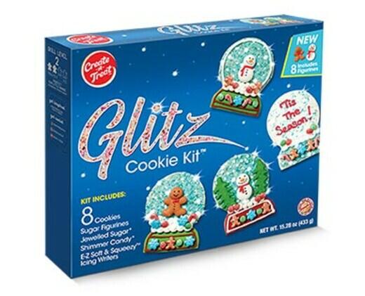 Create-A-Treat 
 Glitz Snow Globe Cookie Kit