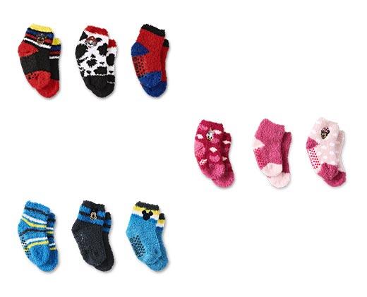 Children's 3-Pack Fuzzy Socks