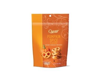 Choceur Pumpkin Spice Yogurt Covered Pretzels