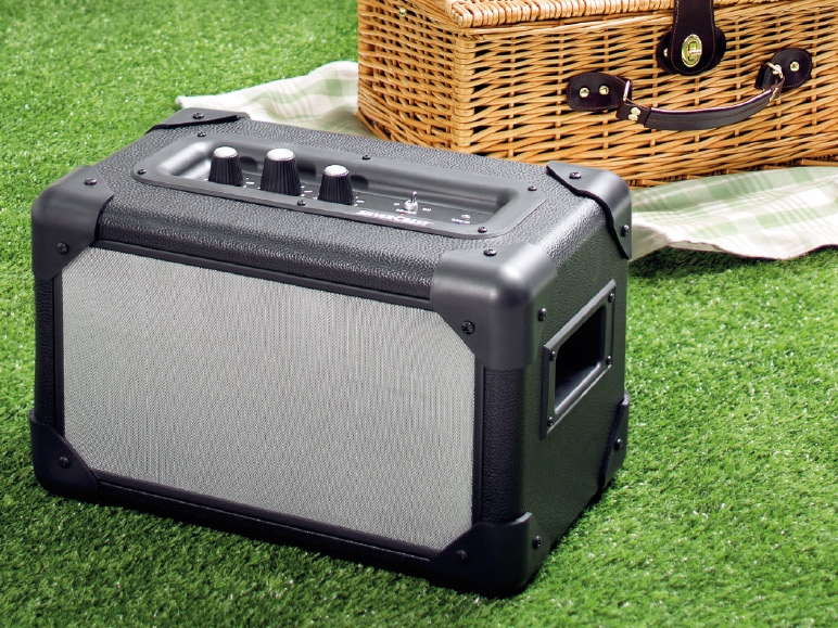 SILVERCREST Bluetooth(R) Stereo Vintage Speaker