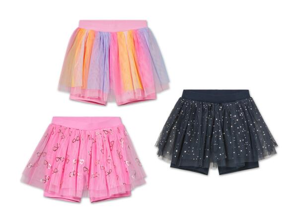 Kleinkinder Tüllrock mit Radlerleggings