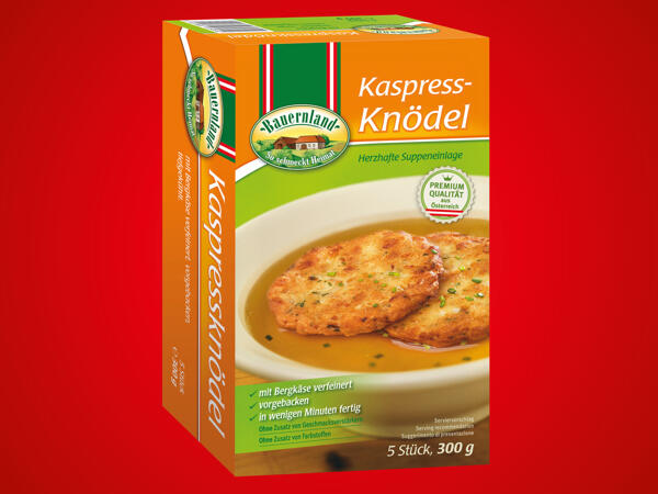 Bauernland Kaspressknödel