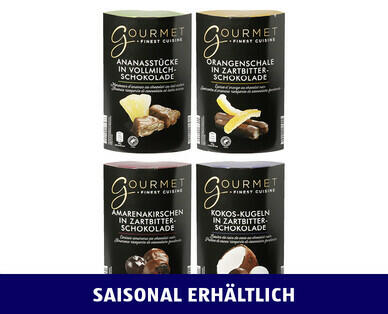 GOURMET 
 SCHOKOFRÜCHTE