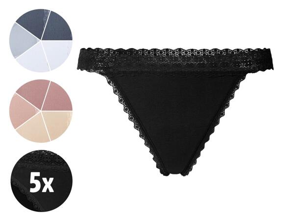 Ladies' Lace Thongs