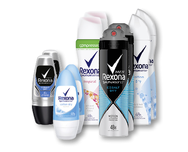 Déodorant en spray/à bille REXONA