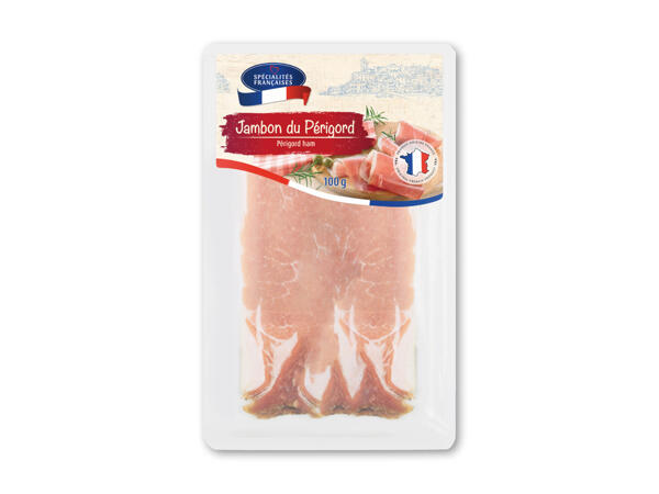 Lufttørret skinke fra Périgord