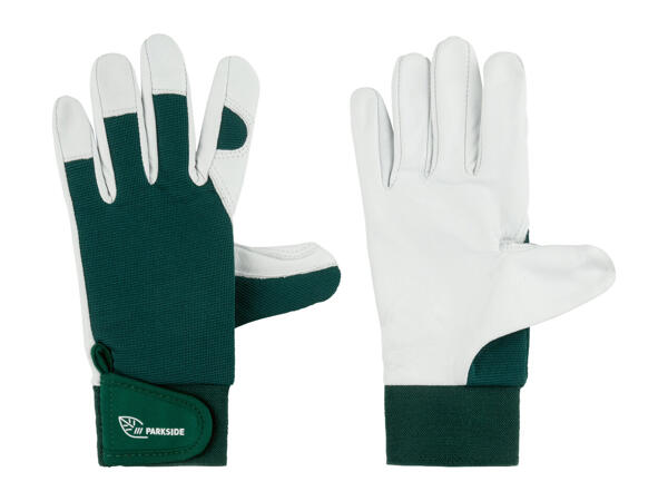Parkside Leather Gardening Gloves