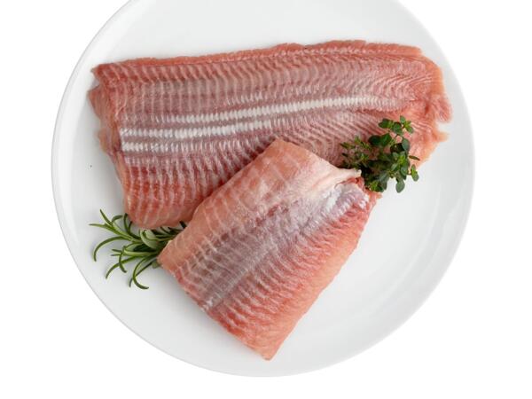 Frisches Welsfilet