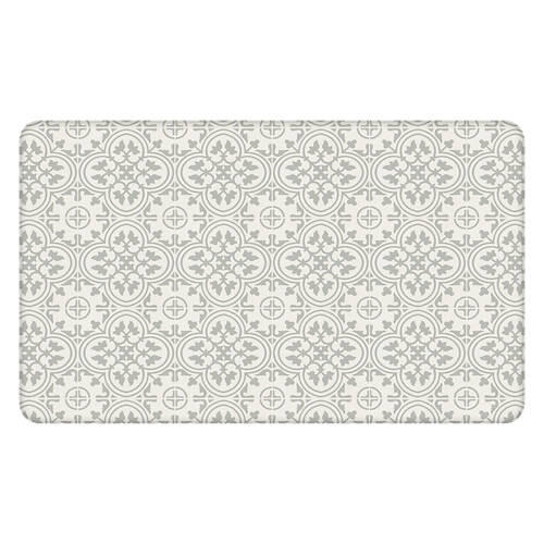 18" x 30" Kitchen Comfort Mat - Gray Medallions