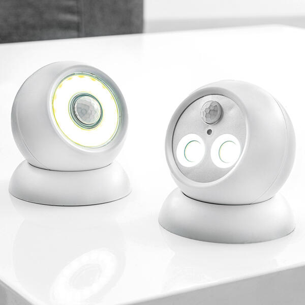 LED-Sensor-Kugelleuchte
