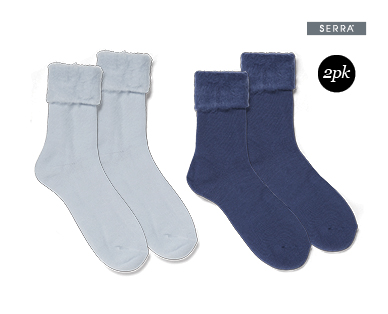 Ladies' Bed Socks 2pk