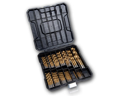 Set di punte elicoidali HSS, 92 pezzi WORKZONE(R)