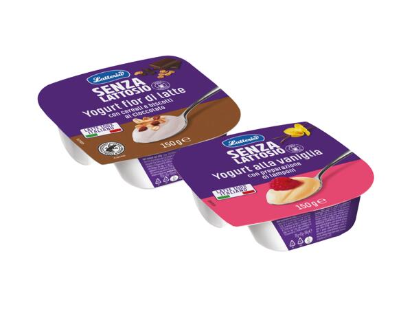 Lactose-free yogurt