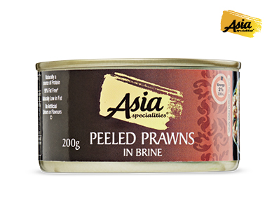 PEELED PRAWNS 200G OR CRAB MEAT 170G