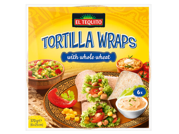 Tortilla Wraps Vollkorn