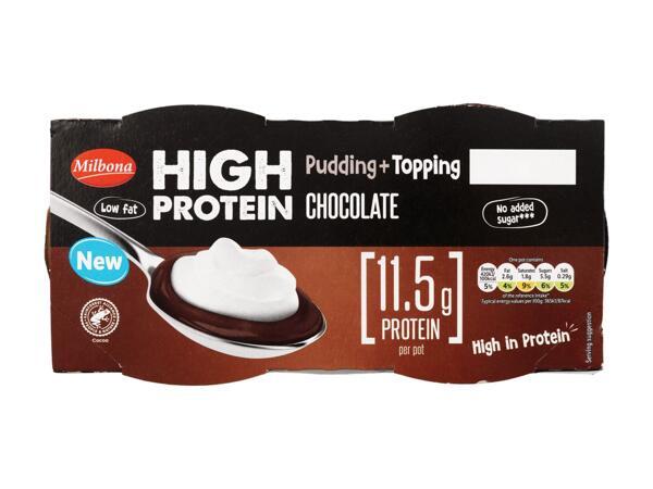 High Protein Whipped Pudding