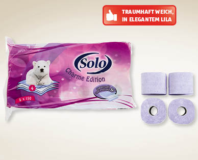 SOLO Toilettenpapier "Charme Edition"